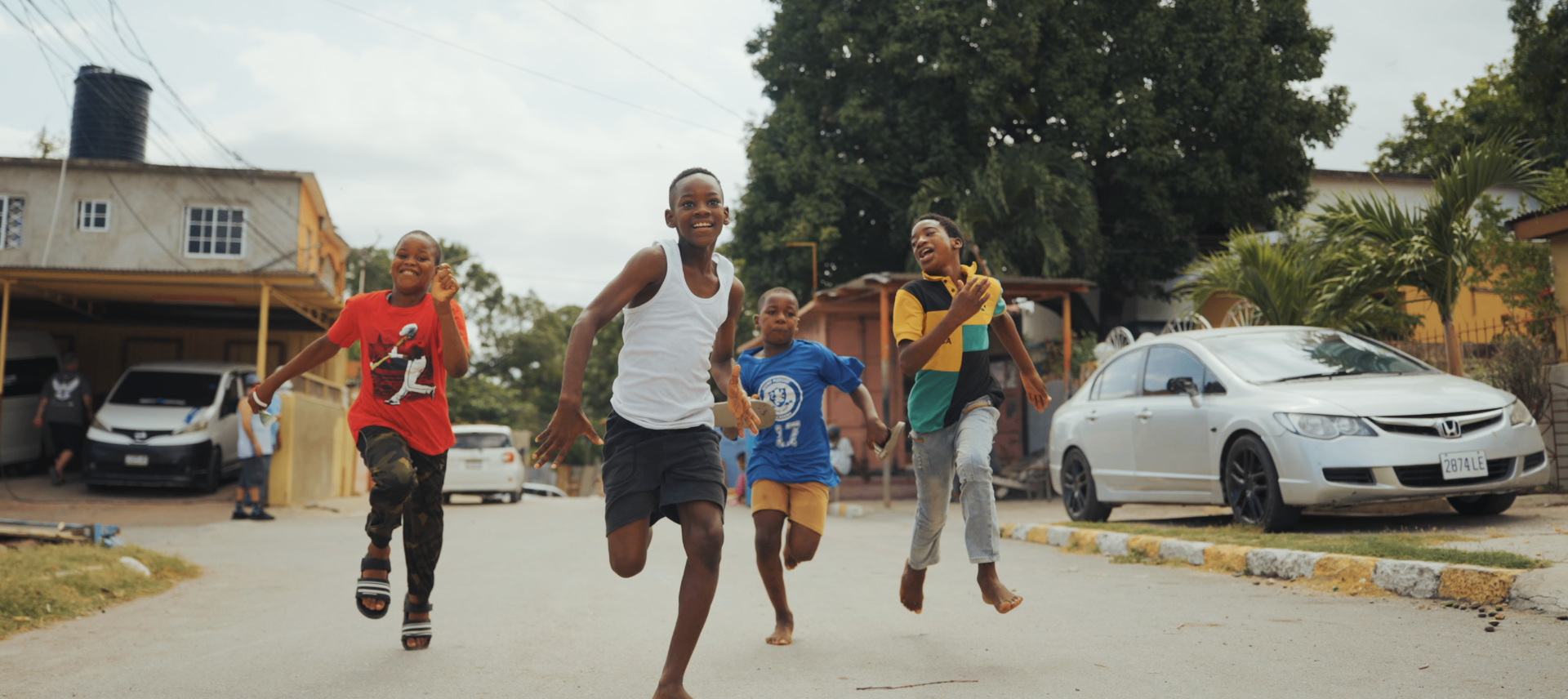 Rewind Selecta — kids running in the street